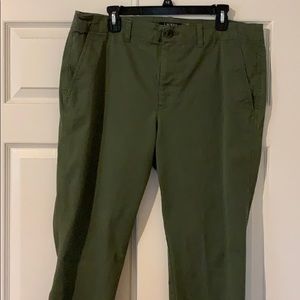 Ralph Lauren green ankle pants
